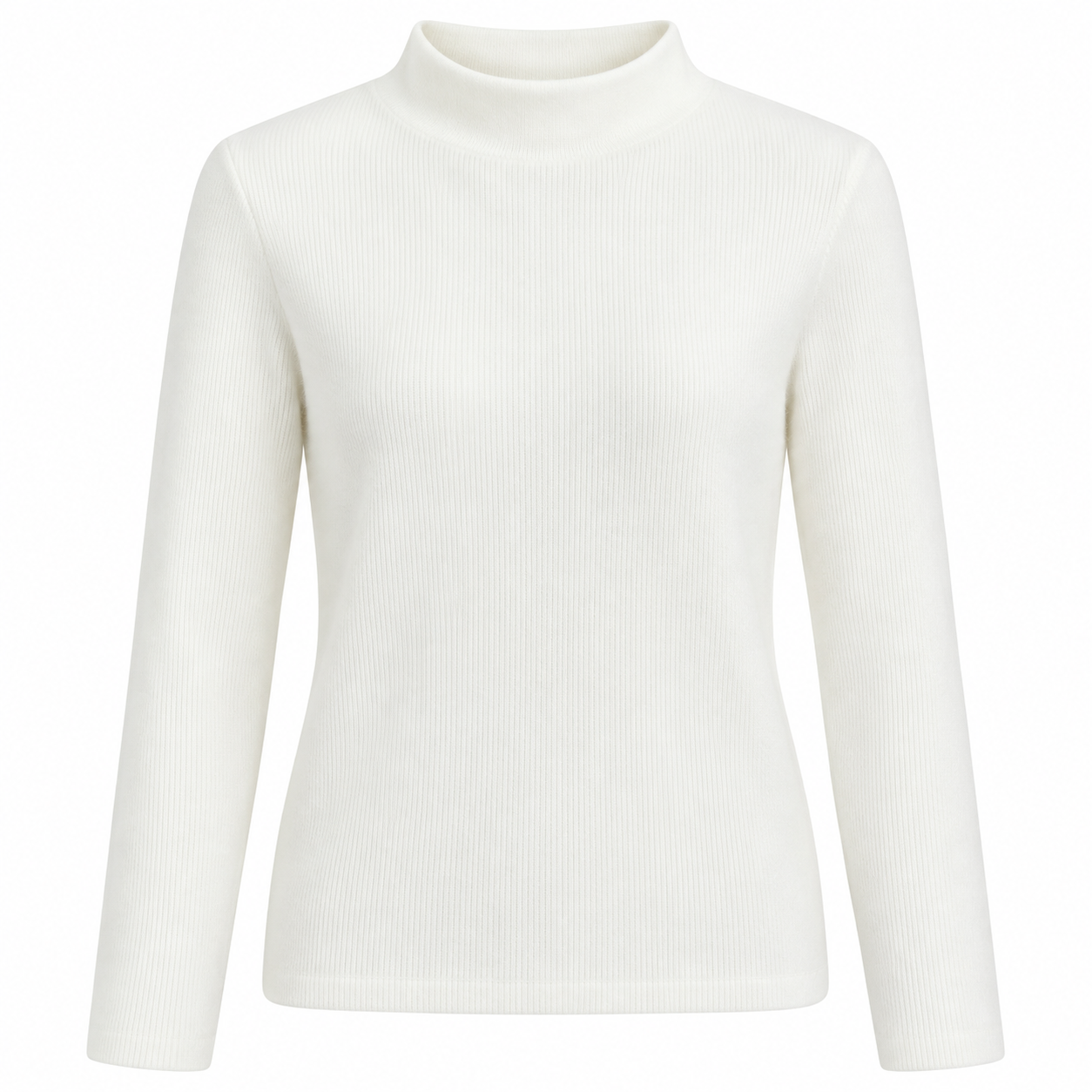 Jersey de Punto con Cuello Alto