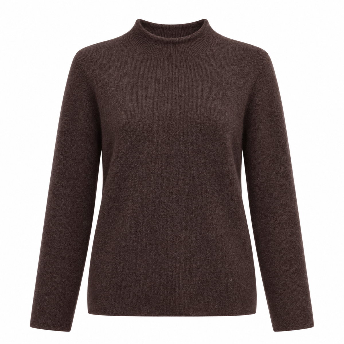 Jersey de Punto con Cuello Alto