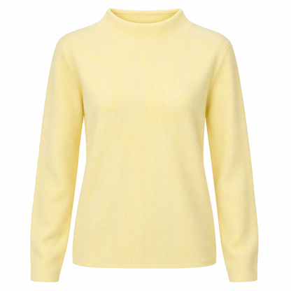 Jersey de Punto con Cuello Alto