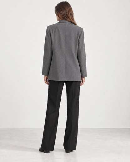 Blazer Recto de Doble Botonadura