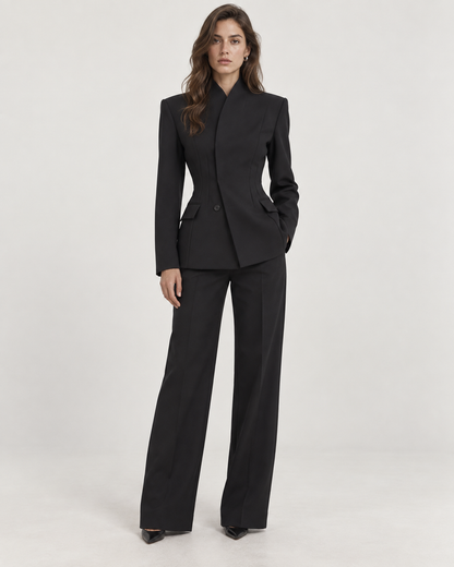 Traje Sastre Entallado de Chaqueta y Pantalón