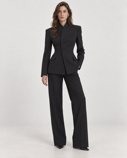 Traje Sastre Entallado de Chaqueta y Pantalón
