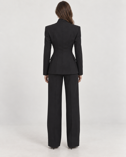 Traje Sastre Entallado de Chaqueta y Pantalón