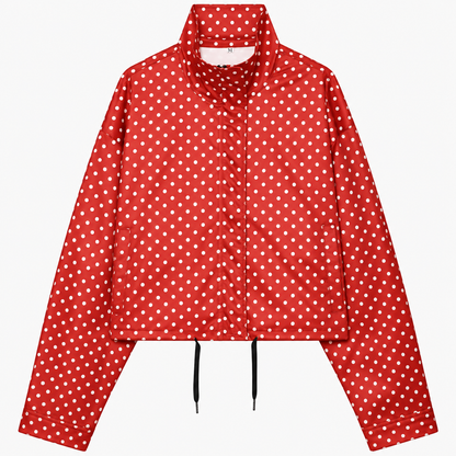 Chaqueta Bomber Polka Dot Oversize