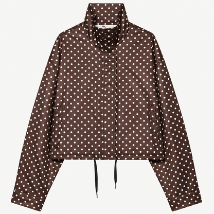 Chaqueta Bomber Polka Dot Oversize