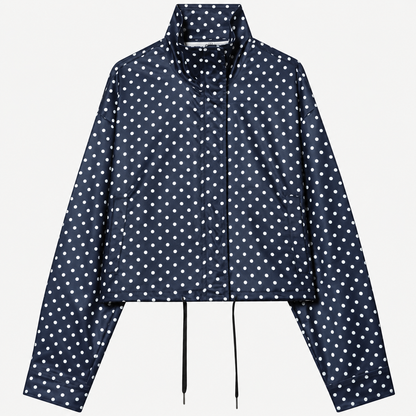 Chaqueta Bomber Polka Dot Oversize