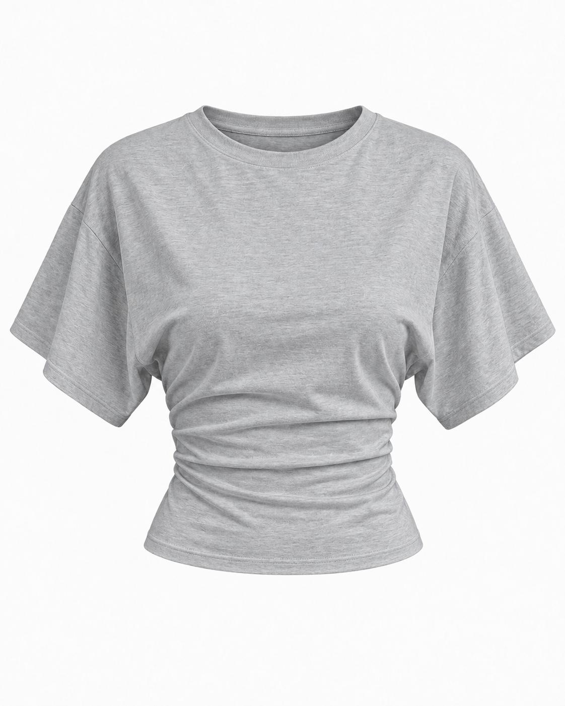 Top Corsetero Corto Gris Streetwear
