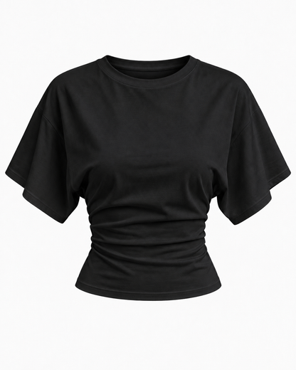 Top Corsetero Corto Gris Streetwear