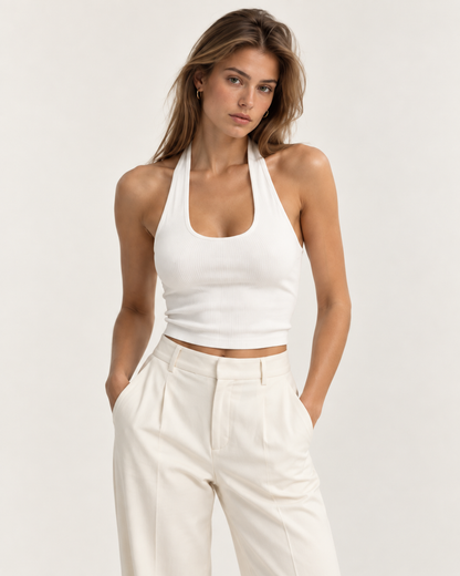 Top Halter de Punto