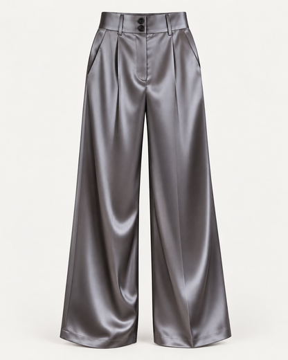 Pantalón Palazzo Satinado