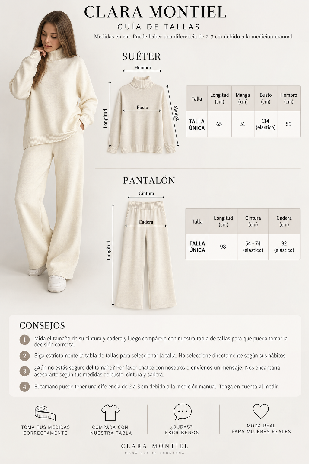 Conjunto Punto Cuello Alto