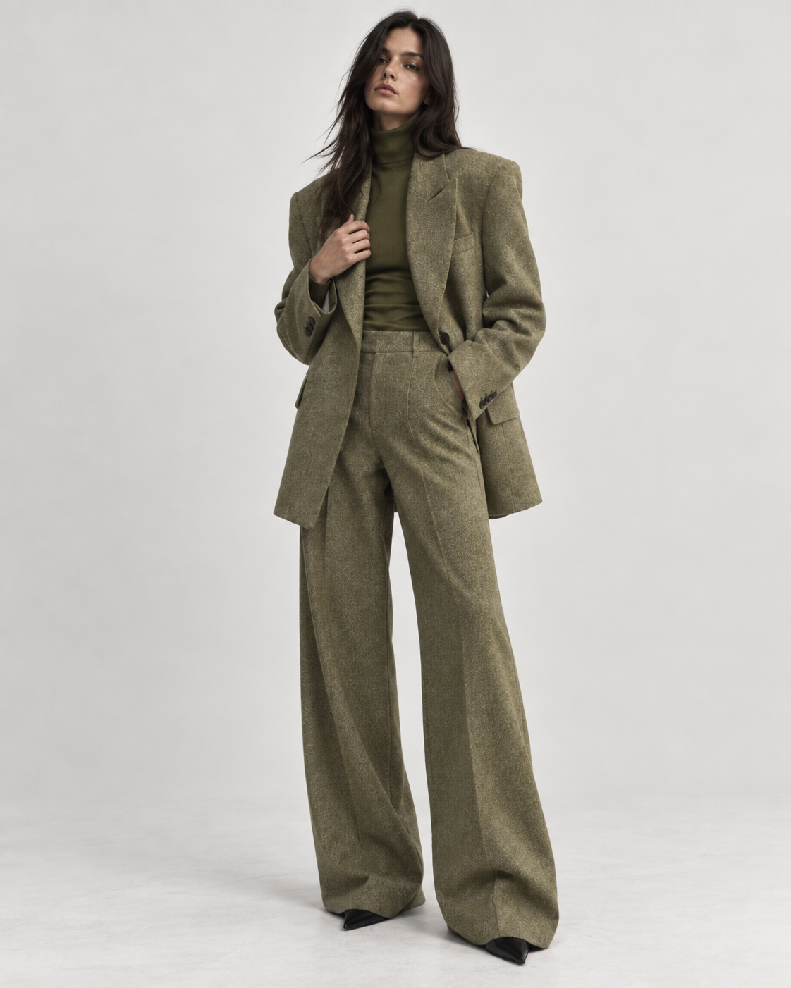 Conjunto Sastre Elegante de Blazer y Pantalón