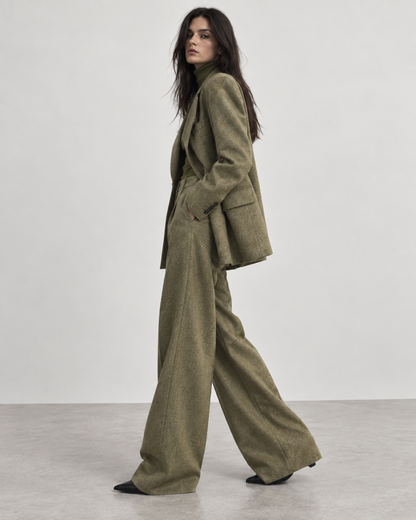 Conjunto Sastre Elegante de Blazer y Pantalón