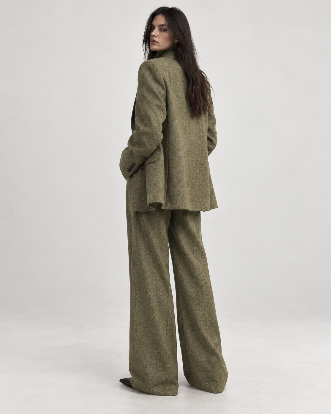 Conjunto Sastre Elegante de Blazer y Pantalón