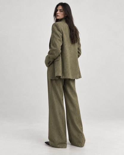 Conjunto Sastre Elegante de Blazer y Pantalón