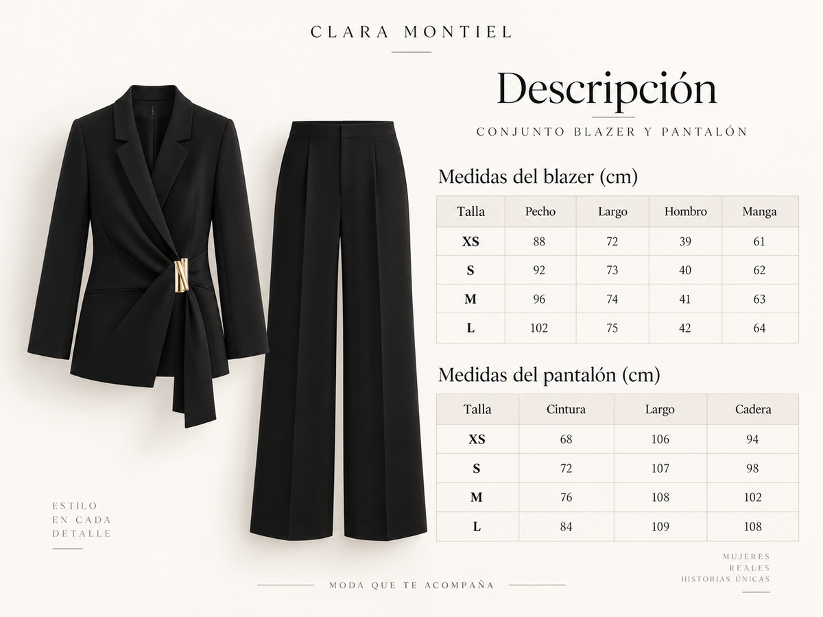 Conjunto Sastre Blazer y Pantalón