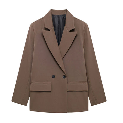 Blazer Recto de Doble Botonadura