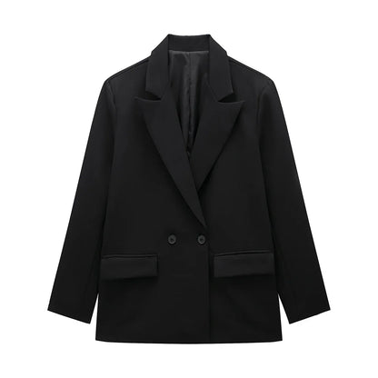 Blazer Recto de Doble Botonadura