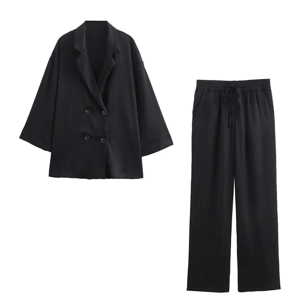 Conjunto Sastre Efecto Arrugado